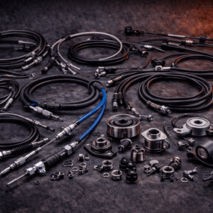 Kabel, Schläuche & Schellen