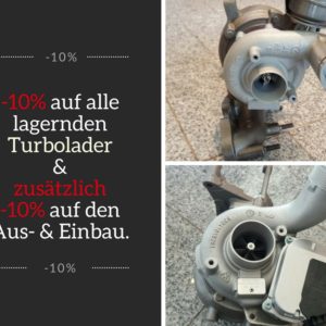 TURBOLADER A3 1.8 T AGU / ALN / ARZ/AQA / AJQ/APP/AUQ