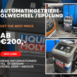 Automatikgetriebespülung - Getriebeölwechsel