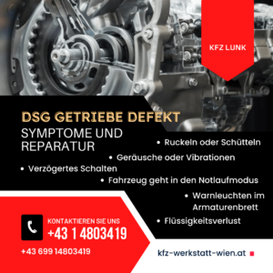 DSG Getriebe Defekt / Symptome und Reparatur